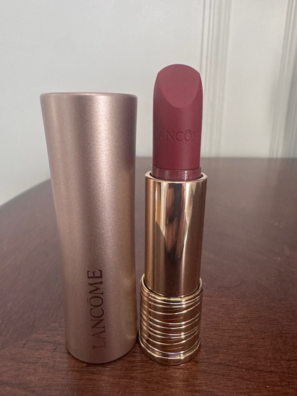 Lancôme Matte Lipstick in 196 french touch